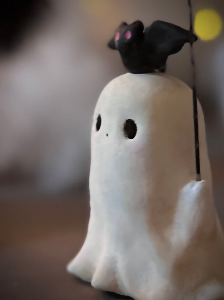 PREORDER Boo Day Ghost 4 inch resin Art toy, Figurine