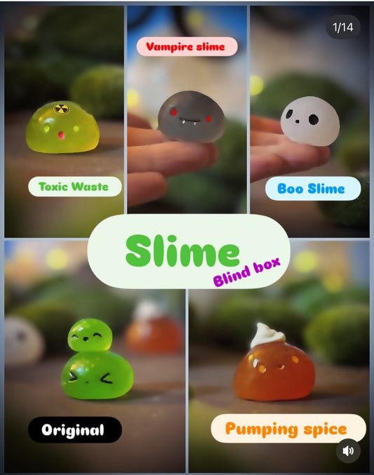 Preorder Spooky Slime Blind Bag  1 inch figurine, art toy