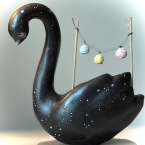 The Luminarian Swan 8x6 large Figurine