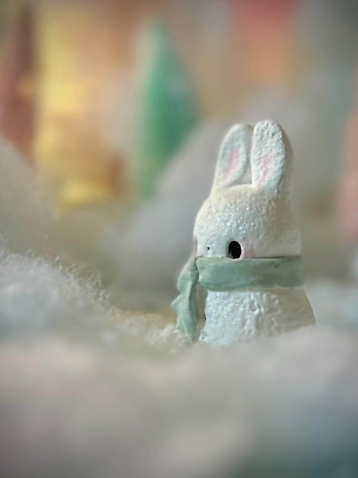 Snow Bunny 2.5 inch Figurine