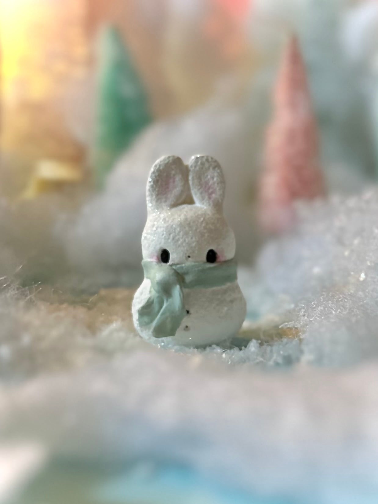 Snow Bunny 2.5 inch Figurine