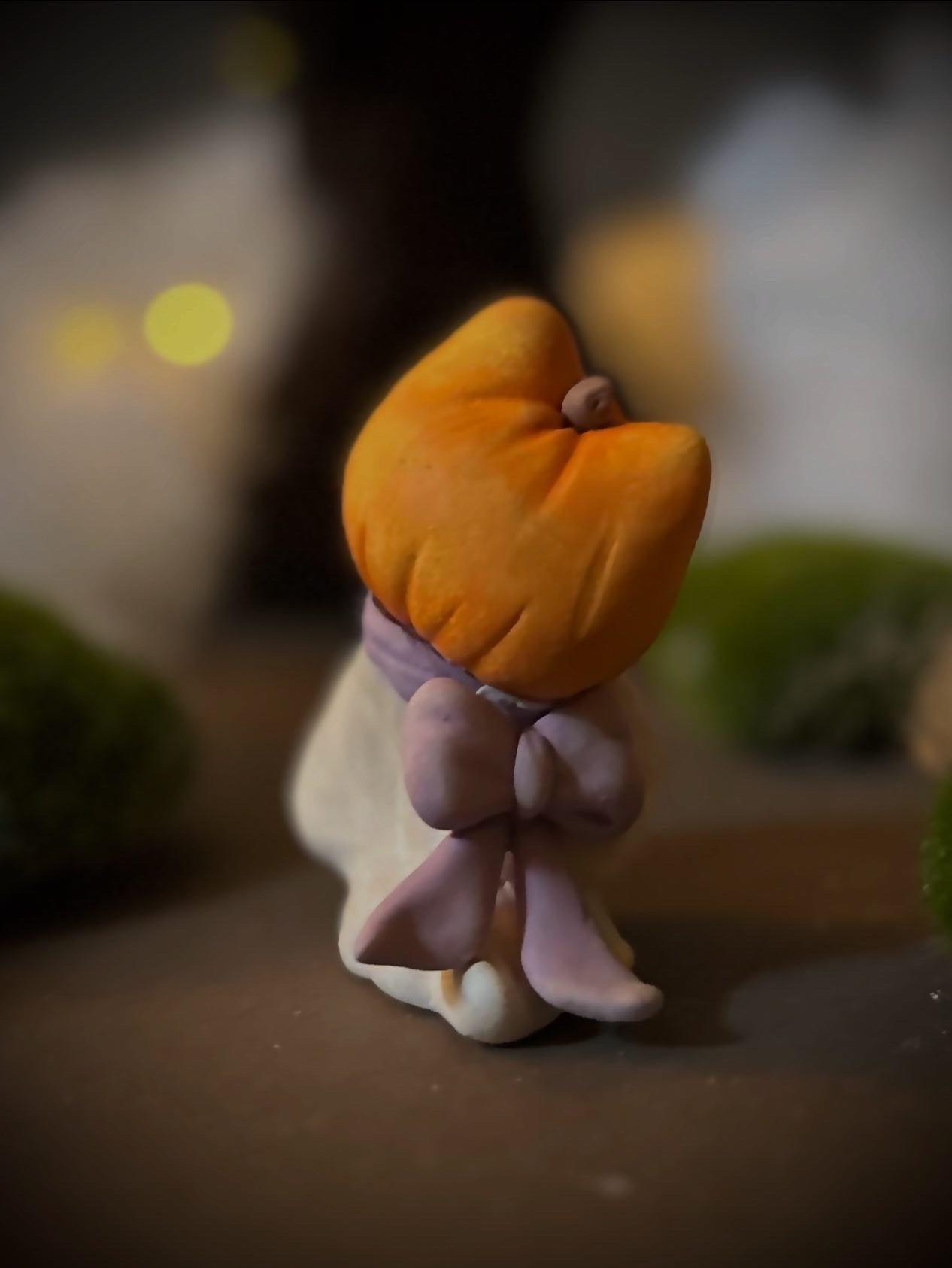 Preorder  Pumpkitten 3 inch figurine, art toy