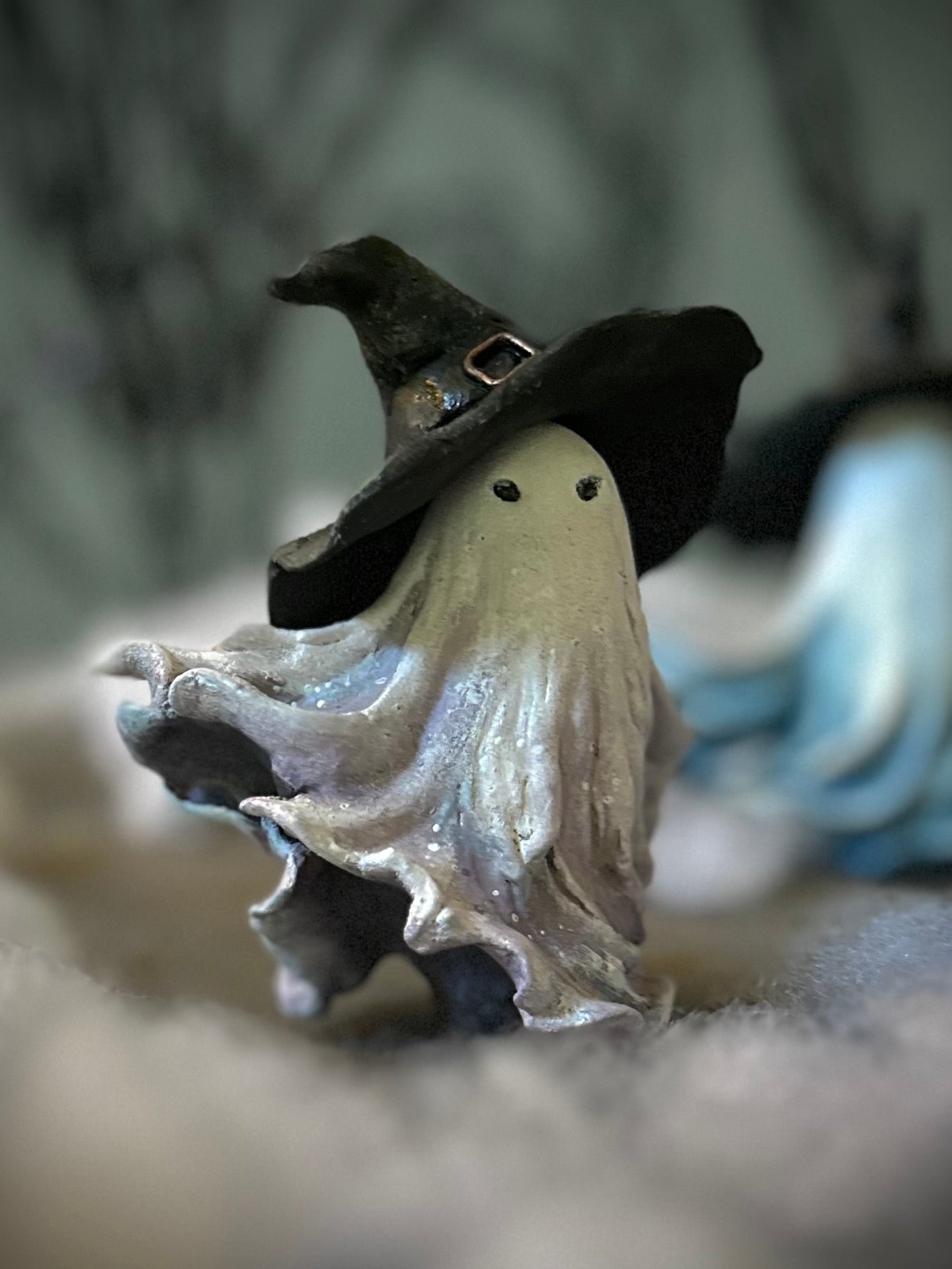 PRE ORDER Purple Tall Spell Spook 4 inch figurine, art toy