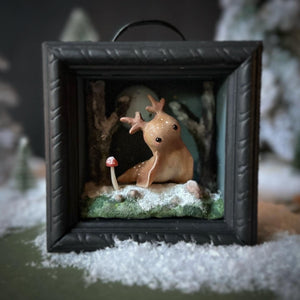 Deer Slug  5x5 inch Story Box