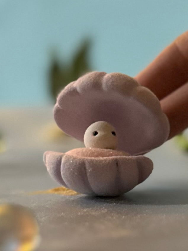 Preorder Sea Pea  2.5 inch Flocked movable Figurine