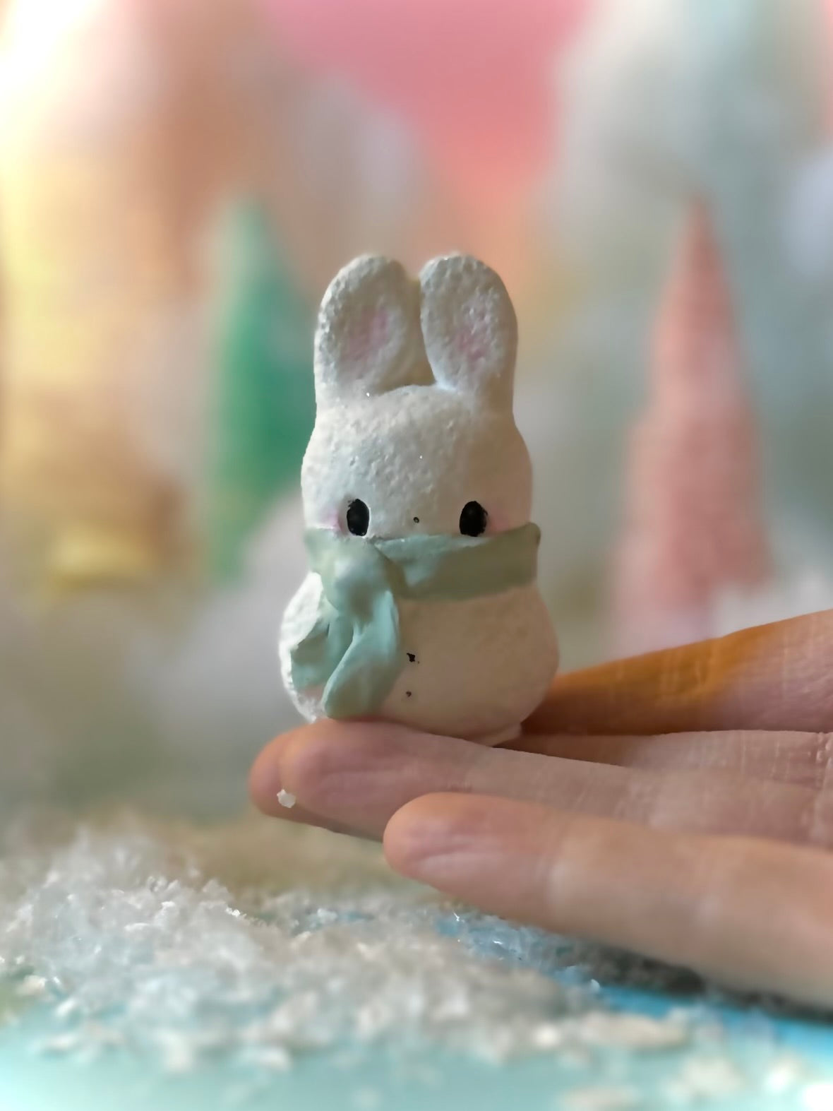 Snow Bunny 2.5 inch Figurine