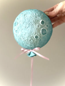 PREORDER The Moon Balloon 6x6 inch Wall Hanging