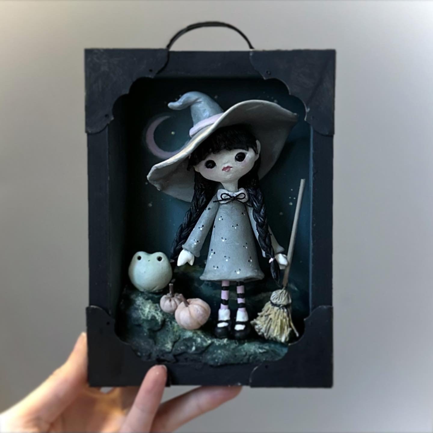 Grey Witch 5x7 inch Story Box