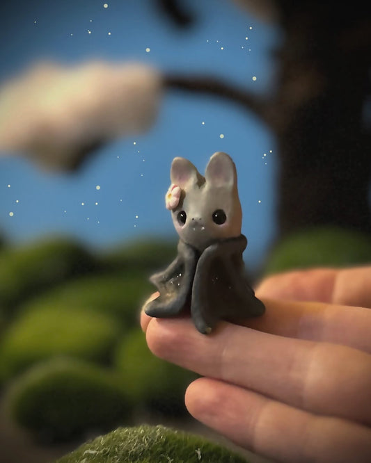 Preorder Cherry Blossom Bat 2 inch  figurine, art toy
