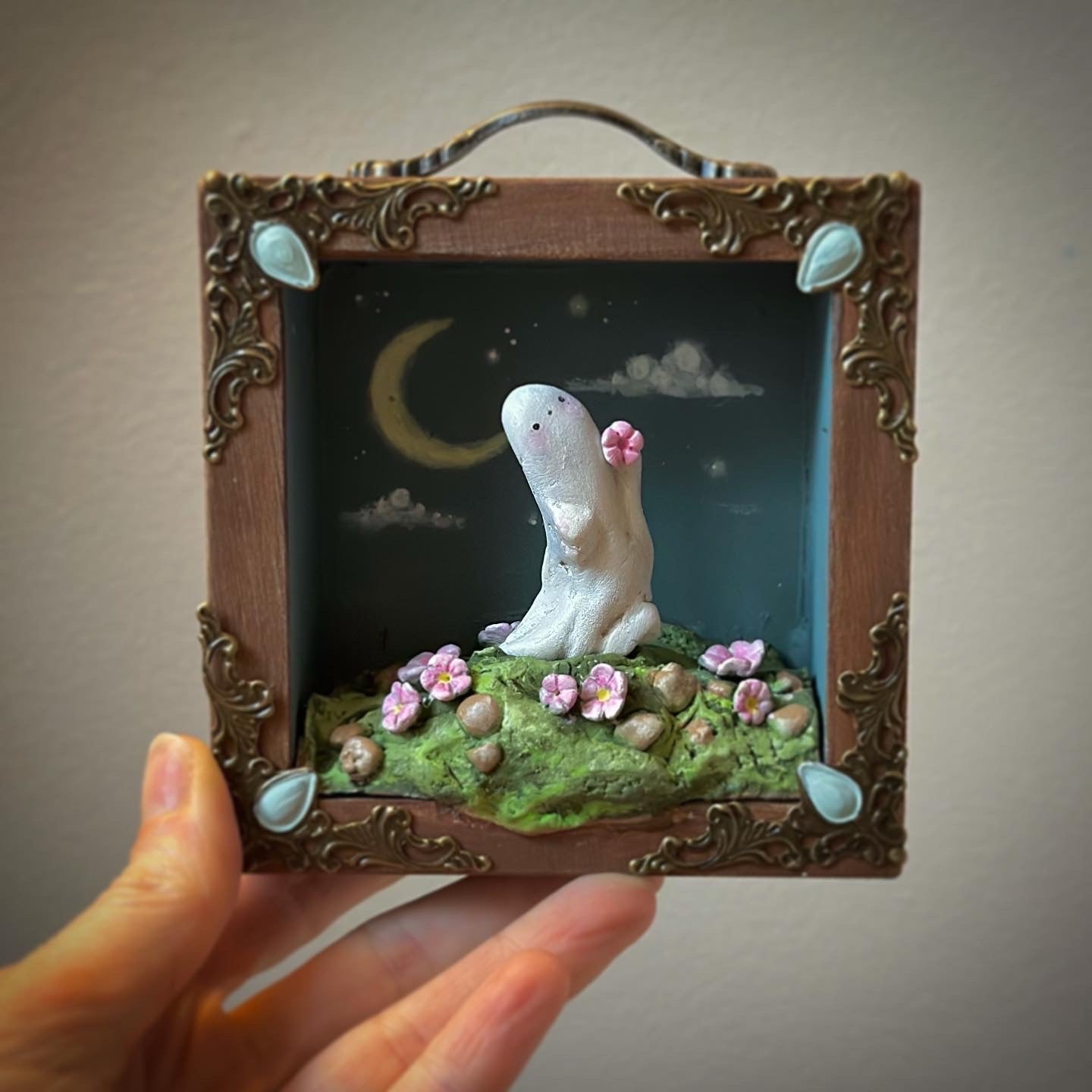 Garden Ghost 4x4 inch Story Box