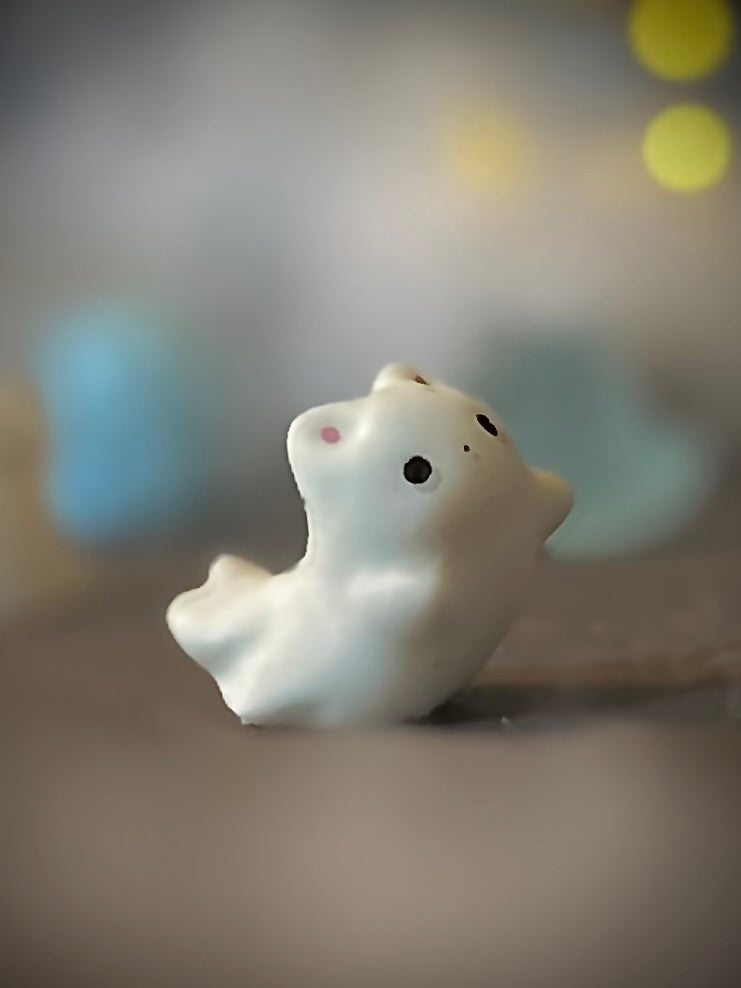 Preorder Family Set of all four Mini Ghost Kitty Blind Bag  1 inch figurine, art toy