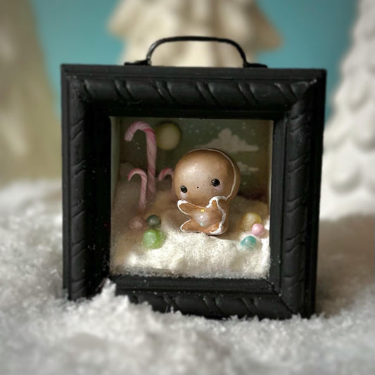 Santa’s Sweets Gingerbread 4x4  Story Box
