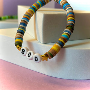 Boo Bracelets in Scarecrow