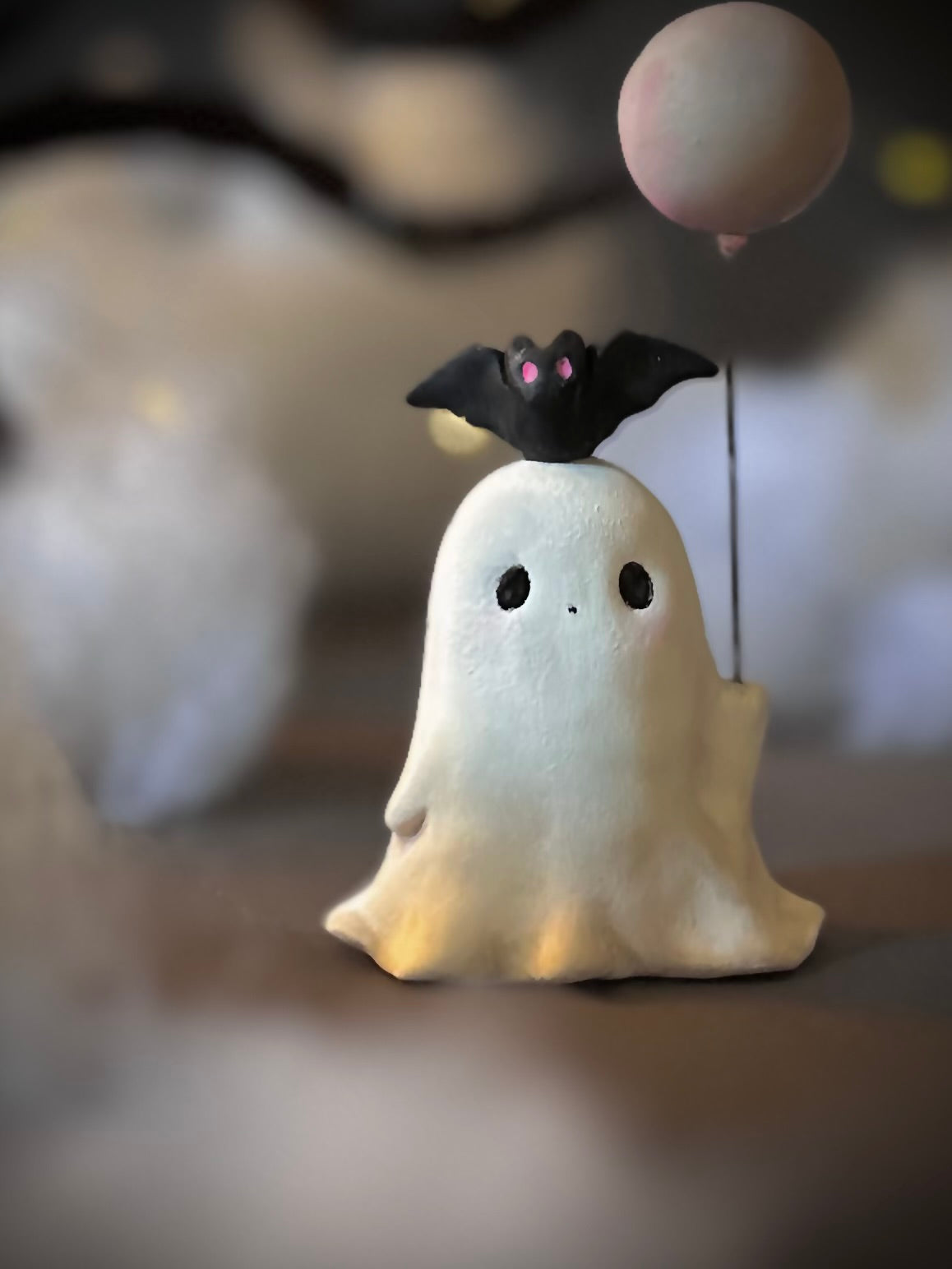 PREORDER Boo Day Ghost 4 inch resin Art toy, Figurine