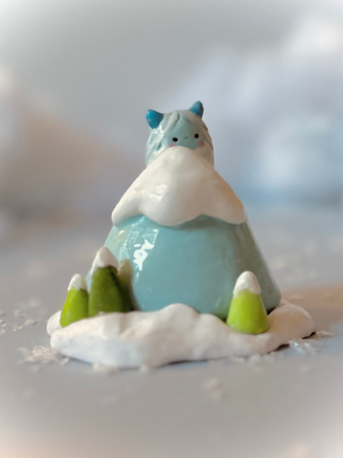 The Yeti  Original Clay figurine