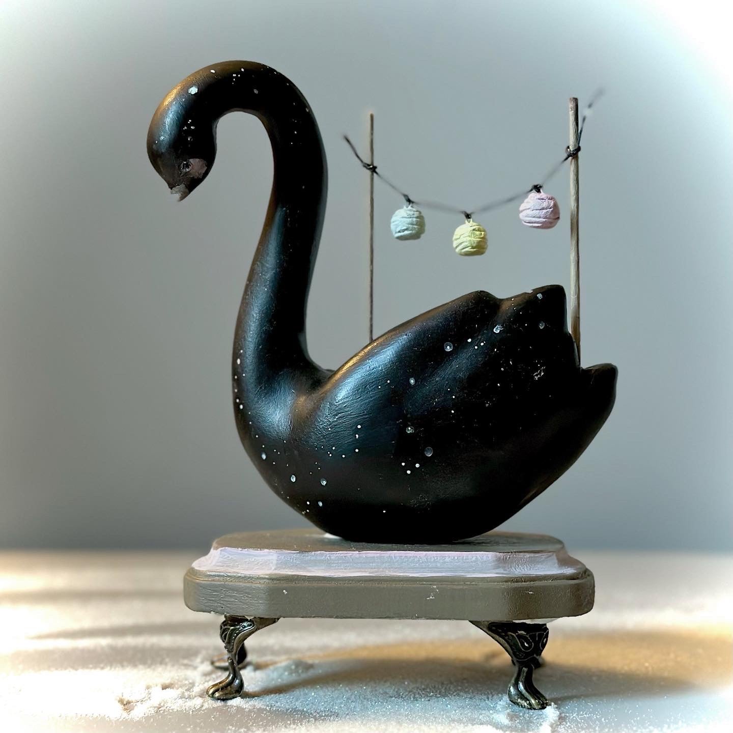 The Luminarian Swan 8x6 large Figurine