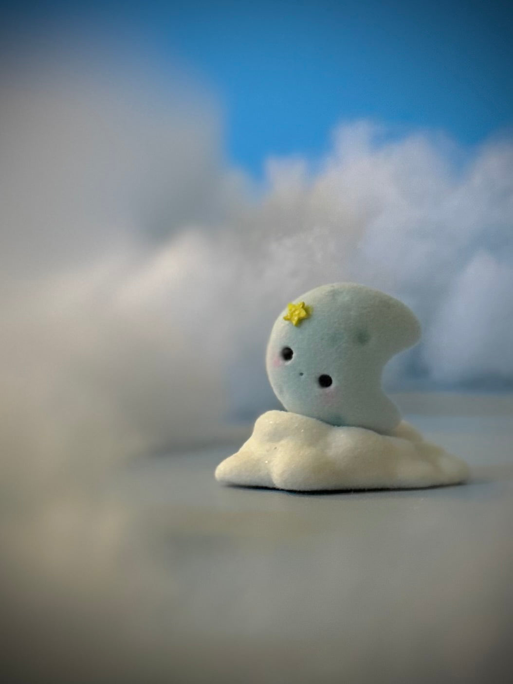 Preorder Little Dremer 2 inch Flocked Figurine with Flocked Cloud Base