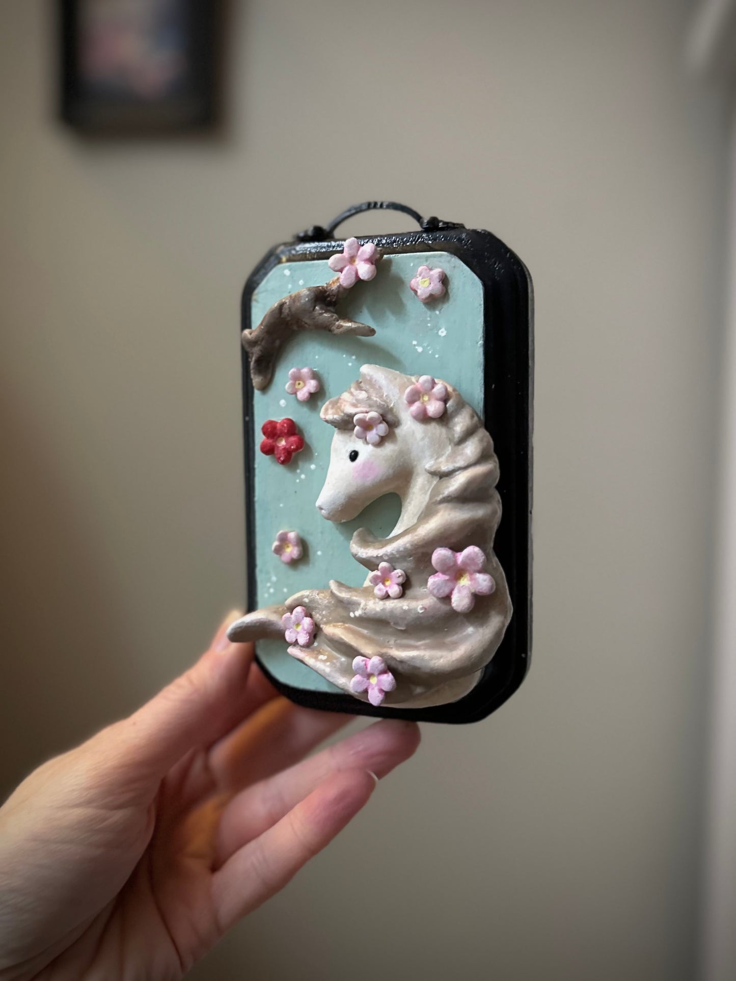 Year of the Horse 5 inch Wall Hanging