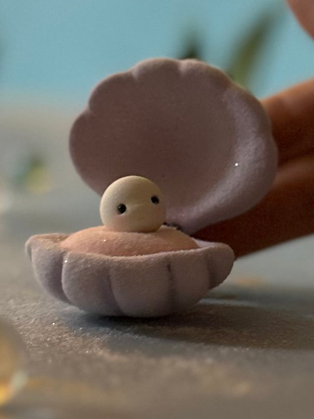 Preorder Sea Pea  2.5 inch Flocked movable Figurine