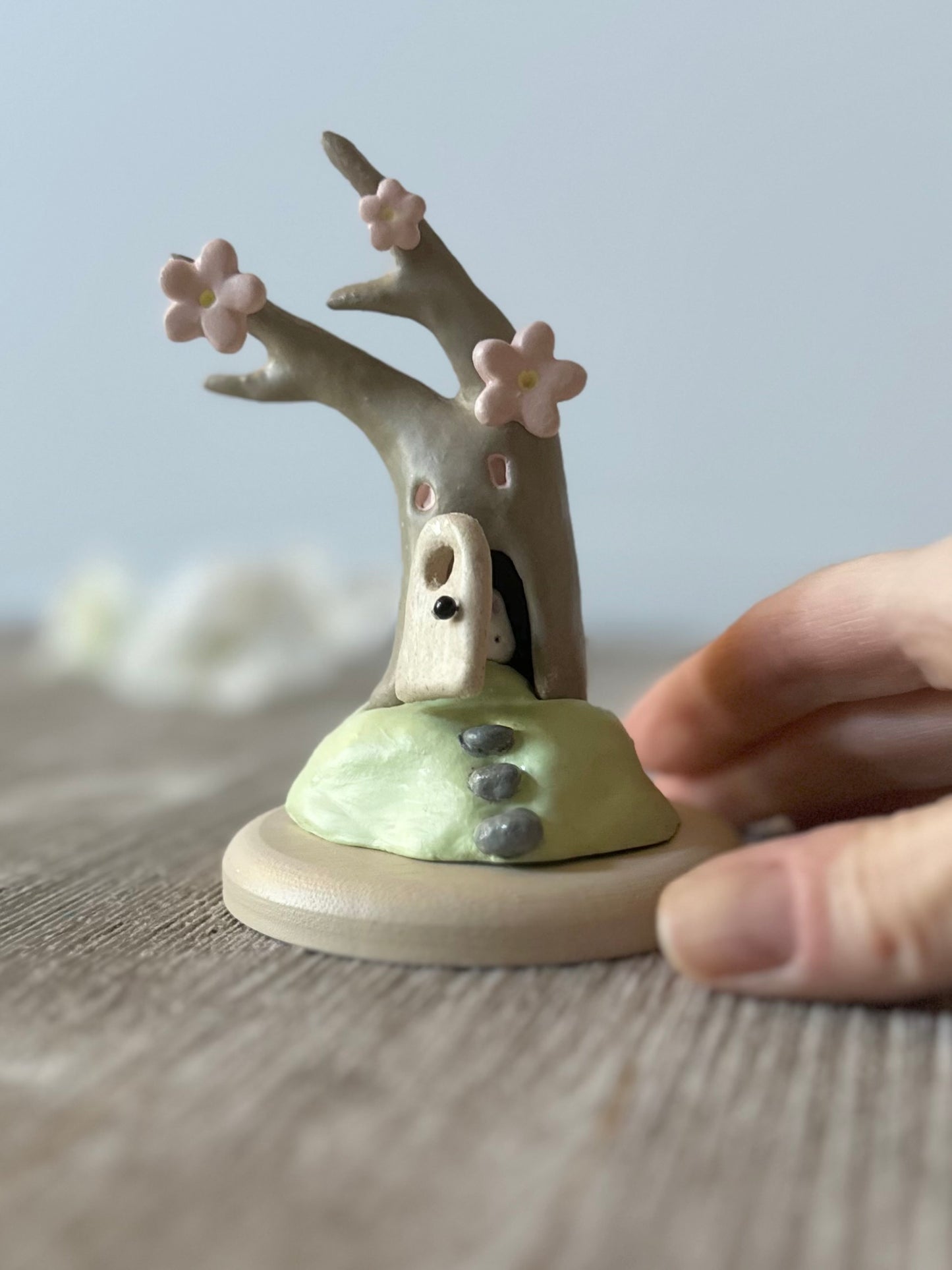 Emerging, 4 inch Interactive clay piece