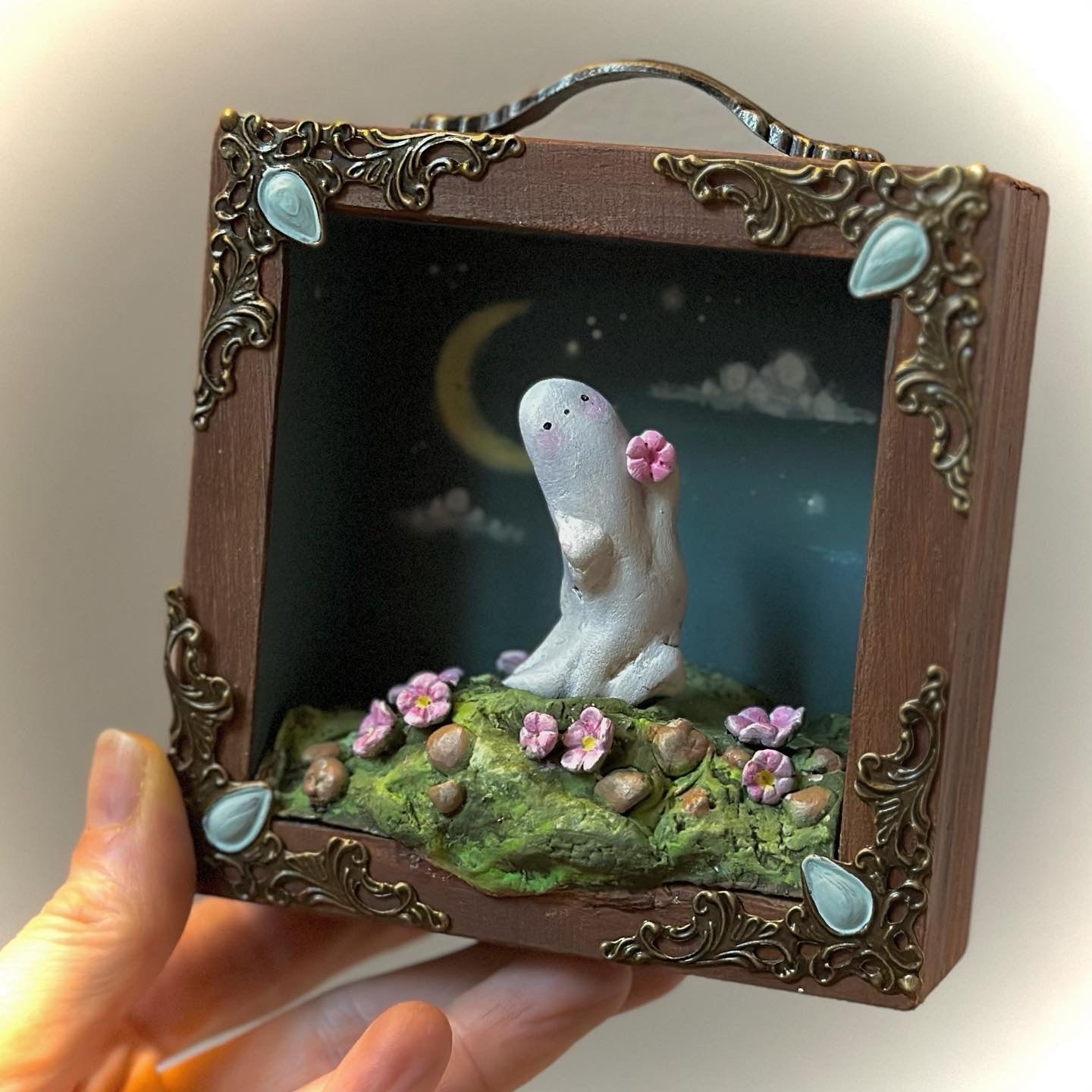 Garden Ghost 4x4 inch Story Box