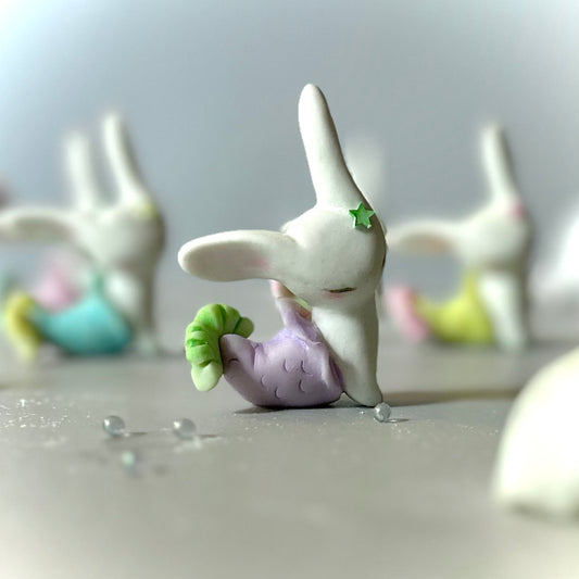 Lavender MerBun 2inch original Figurine