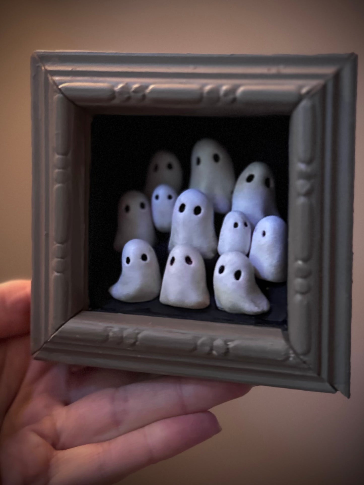Family Portrait 4x4 inch Story Box Wall Hanging