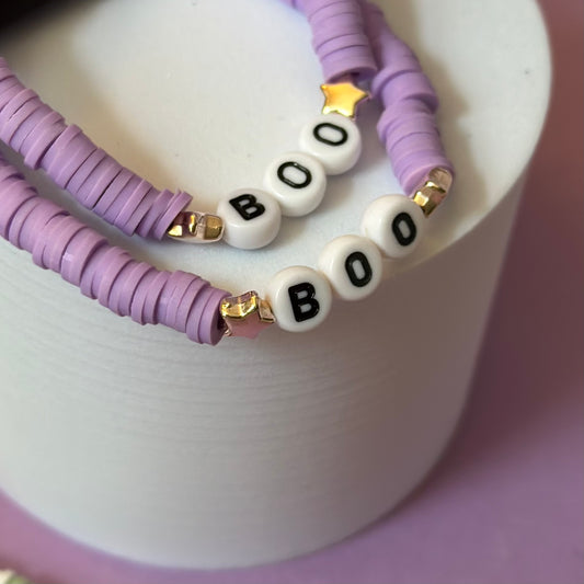 Boo Bracelets in Potion Purple