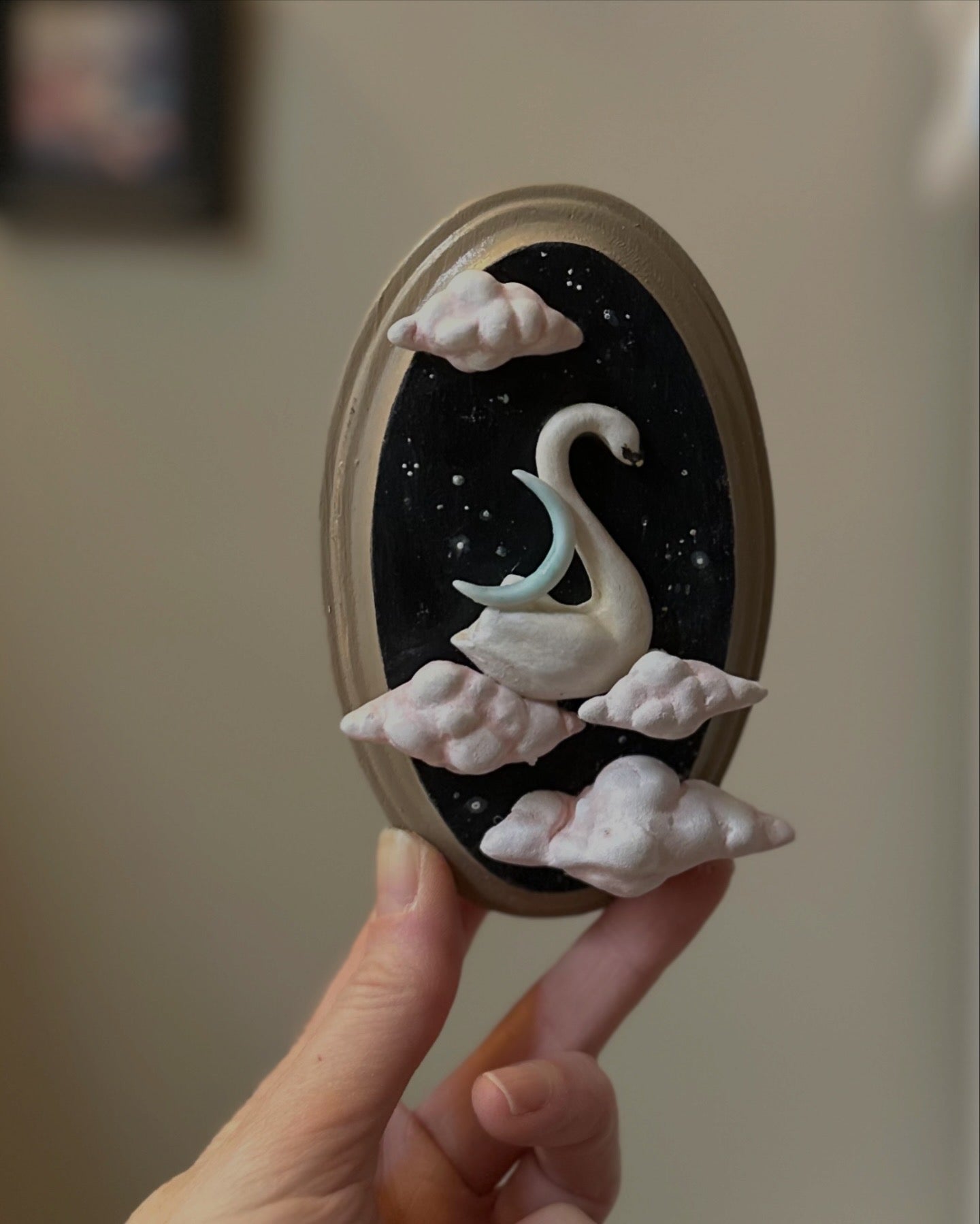 Moon Catcher 5 inch Wall Hanging