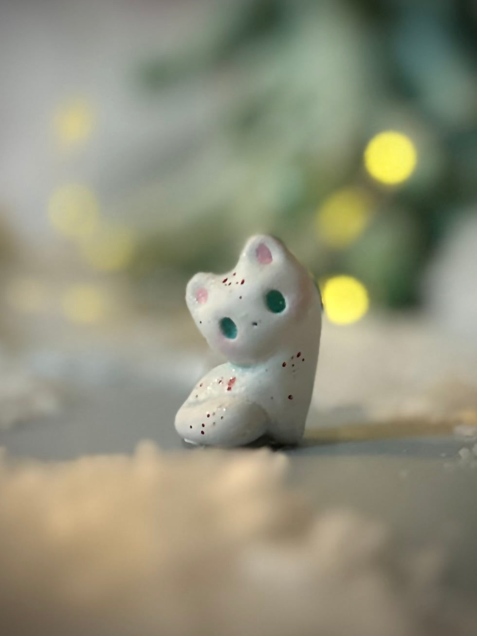 Preorder Christmas Kitty Blind Box  1 inch figurine, art toy