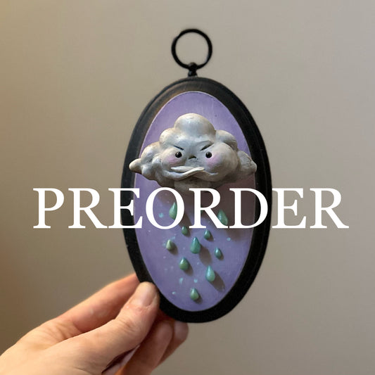 PRE ORDER Grumpy Little Cloud 6 inch Story Board