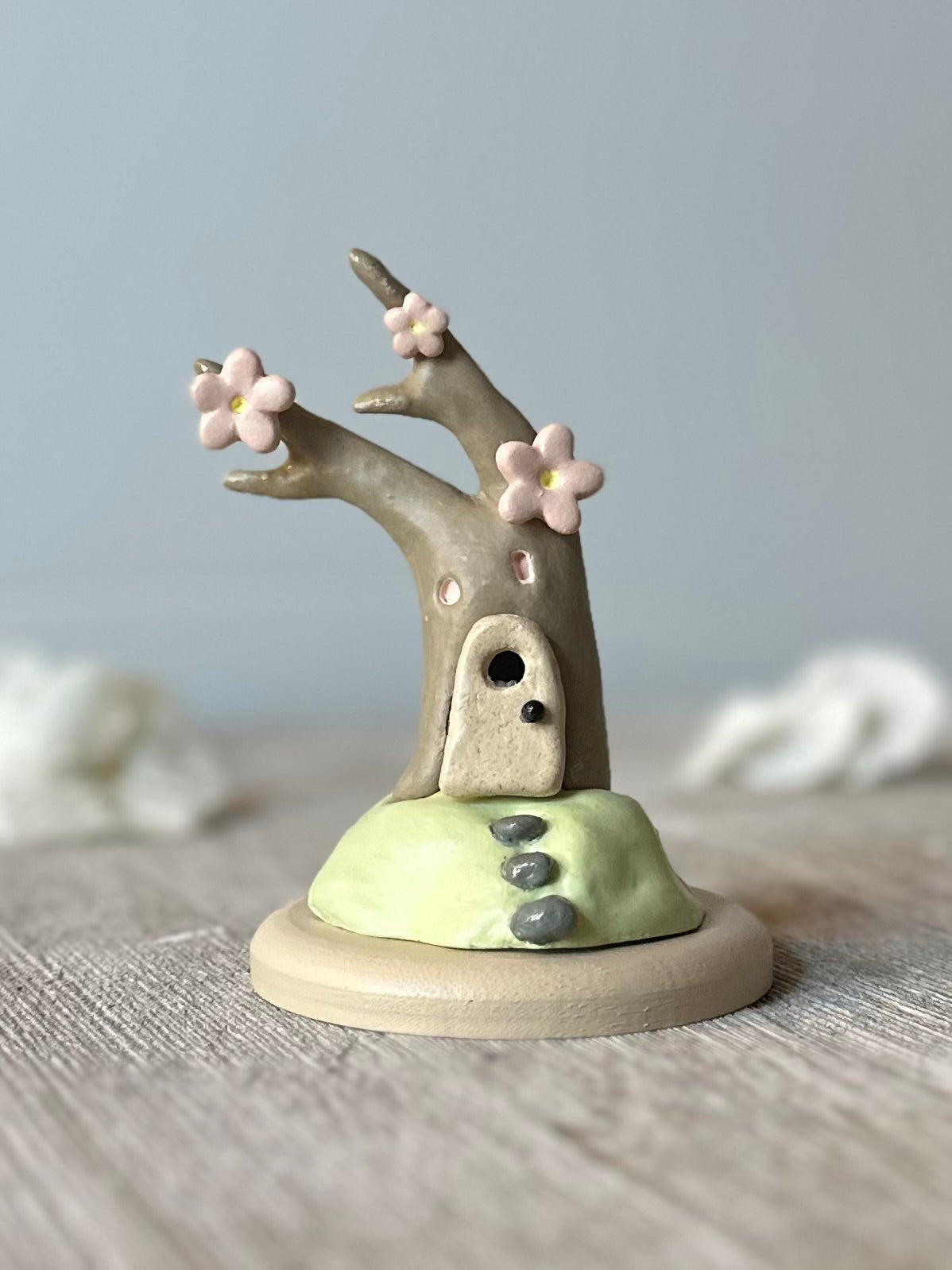 Emerging, 4 inch Interactive clay piece