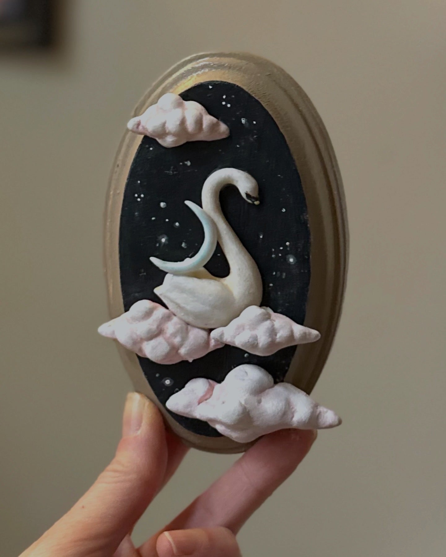Moon Catcher 5 inch Wall Hanging
