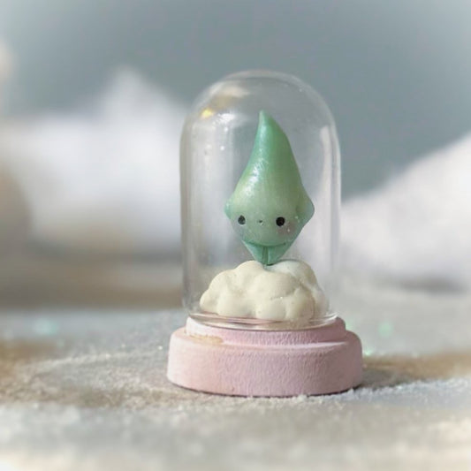 Pre Order Mini April Showers 1.5 inch Glass Cloche