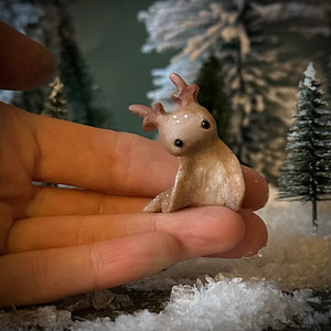 PREORDER Mini Deer Slug  2inch  Figurine