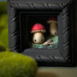 Red Cap Mini Mushies 3x3 Story Box