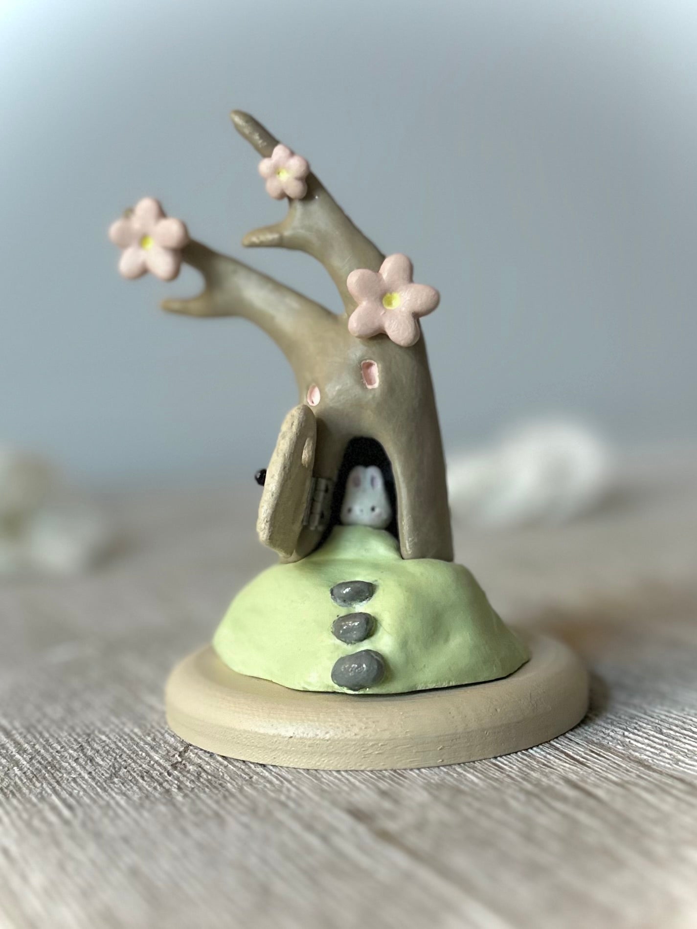 Emerging, 4 inch Interactive clay piece