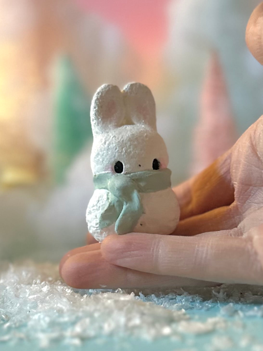 Snow Bunny 2.5 inch Figurine