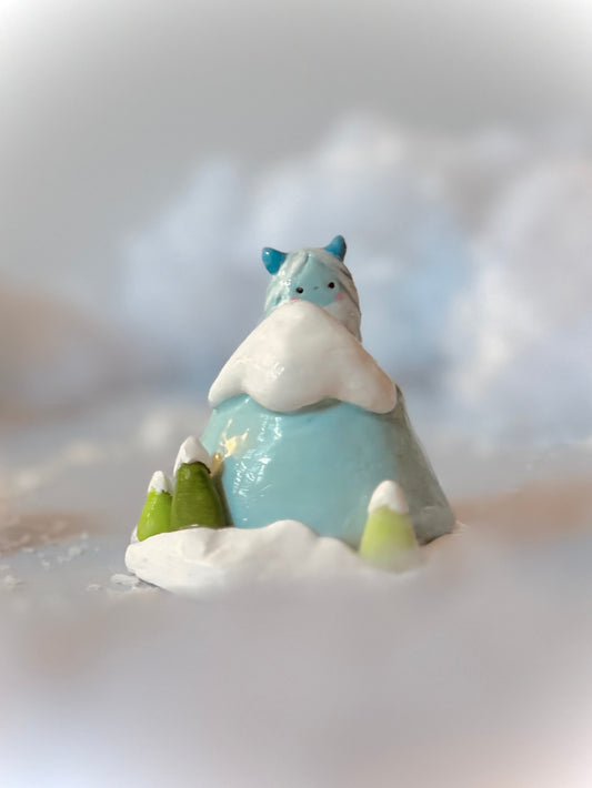 The Yeti  Original Clay figurine