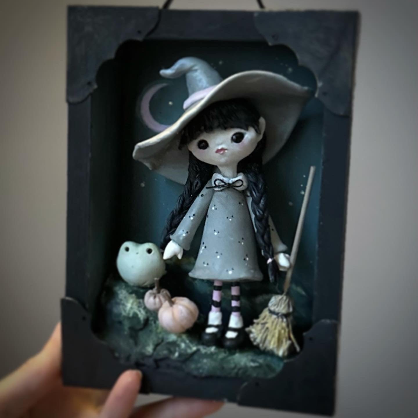 Grey Witch 5x7 inch Story Box