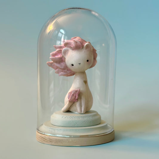 Courage Companion Glass Cloche