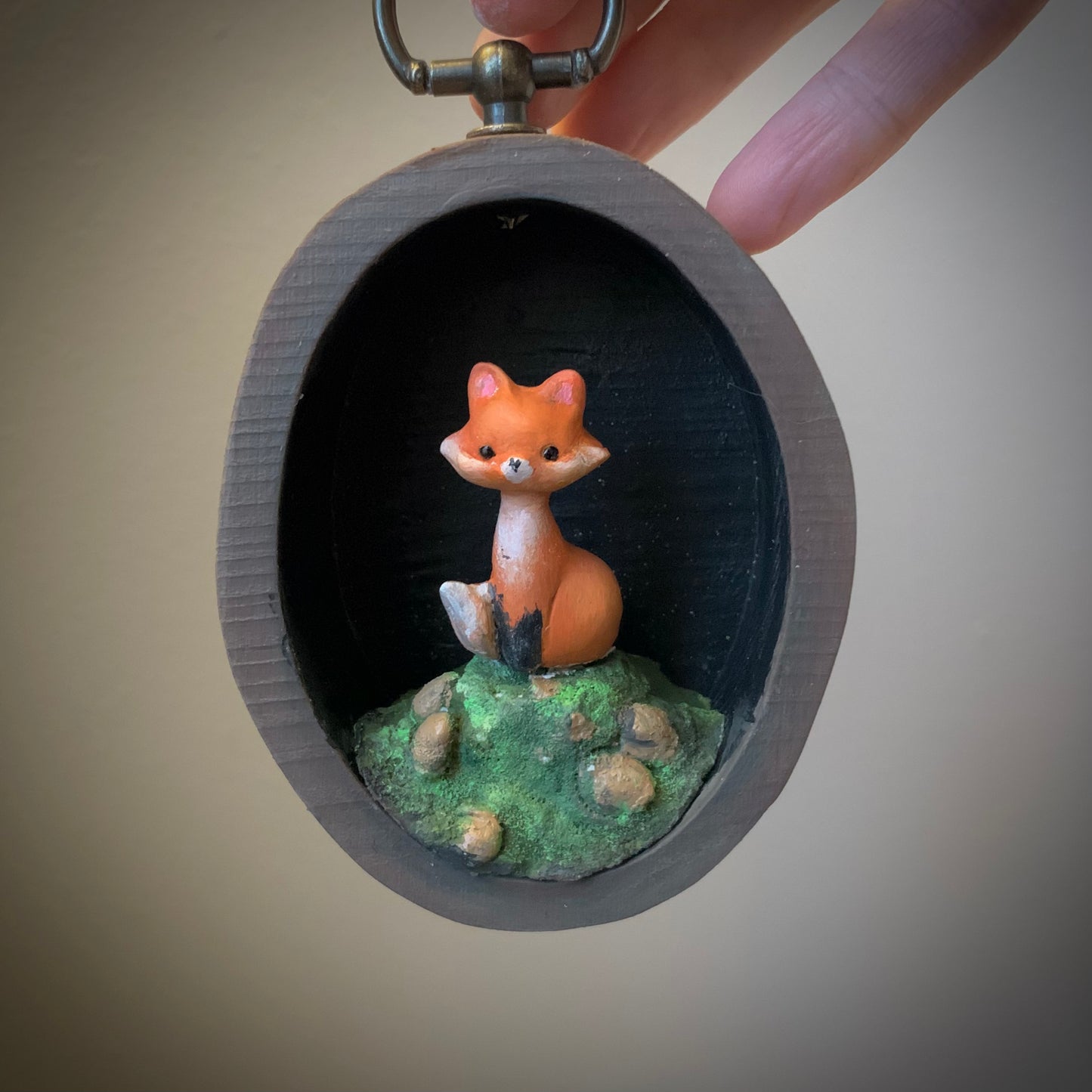 Forest Spirit Animal Fox 3x3 inch Story Box