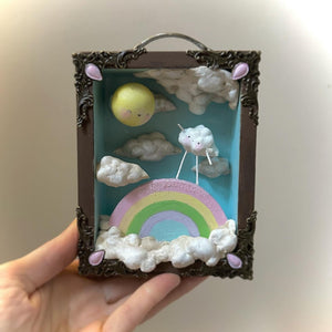 Happy Little Cloud 5x4 inch Story Box
