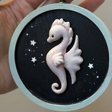 Glide Sea Horse 4x4 inch wall hanging