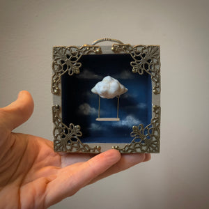 Small Lil Dreamer Cloud Swing 3x3 inch Story Box