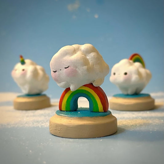 Happy Little Cloud Pets 3 inch figurine