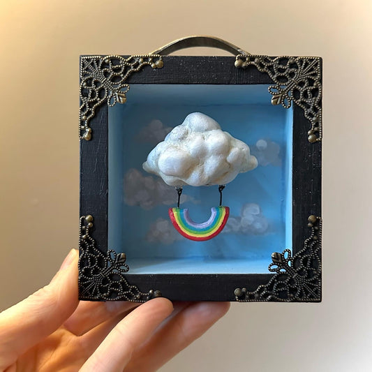 Lil Dreamer Cloud Swing 4x4 inch Story Box