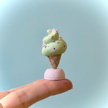 PREORDER Custom MINI Cute Cream Blue 2 inch figurine