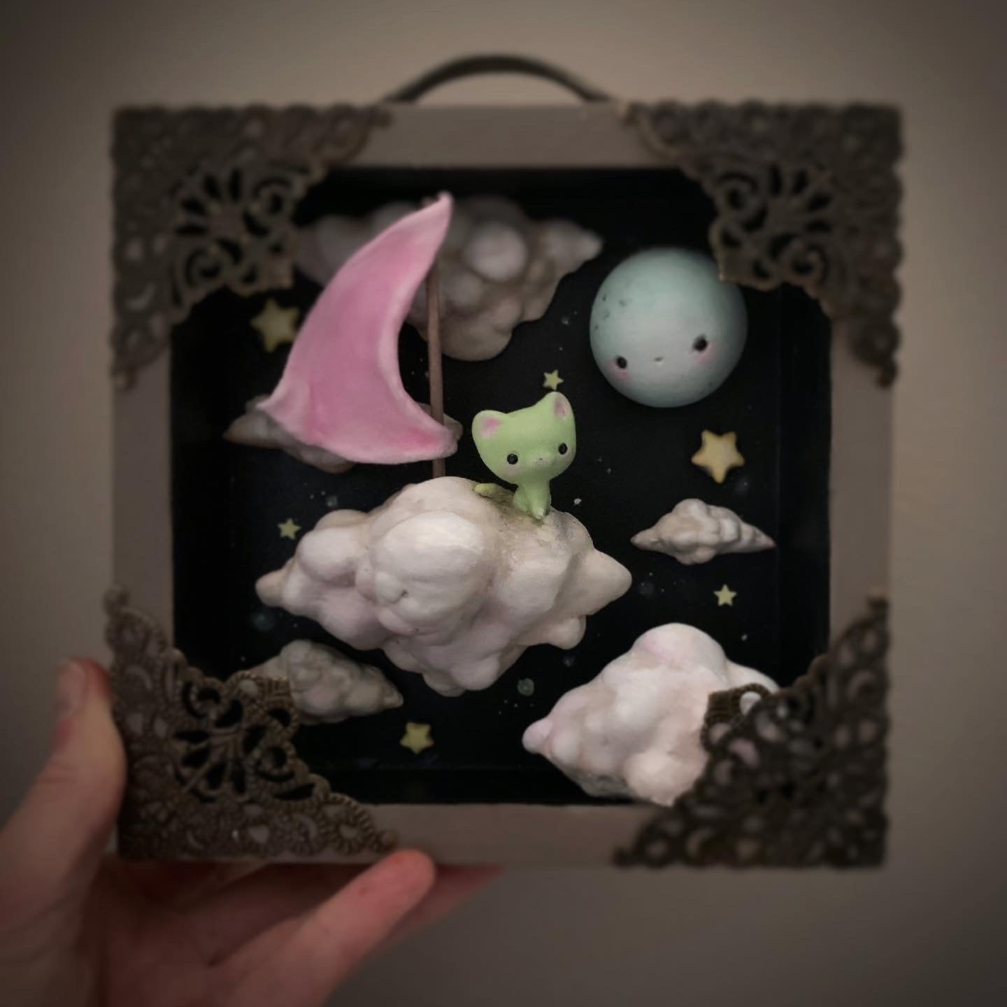 Dream Drifter Kitty 6x6 inch Story Box