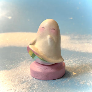 Peek a Boo Ghost Figurine